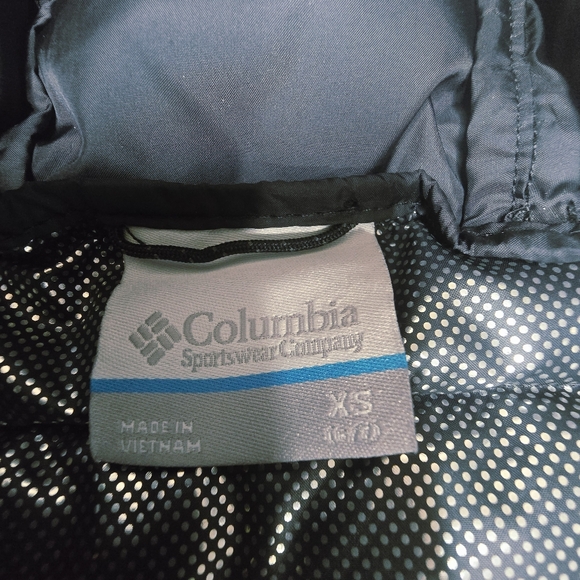 Columbia Black And Gray Boys Omni Heat Coat Size XS 6/7 - Picture 5 of 10